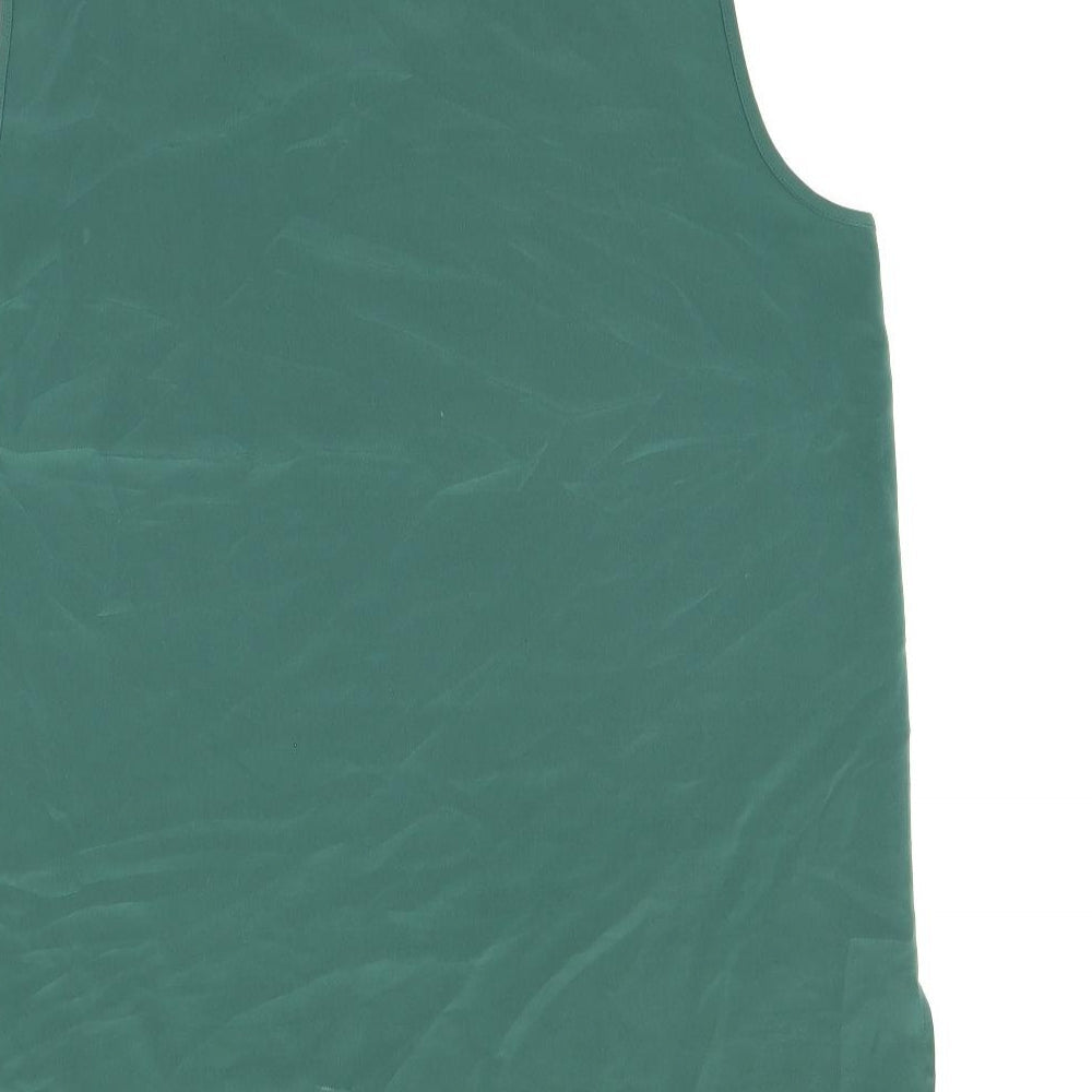 Womens UK Size 10 Basler Green Basic Tank