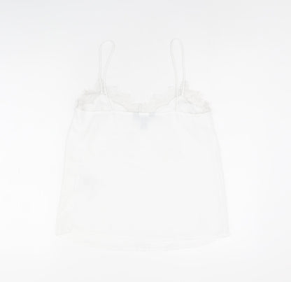 Womens UK Size 8 New Look White Camisole Tank