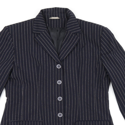 Womens UK Size 14 Yessica Blue Jacket