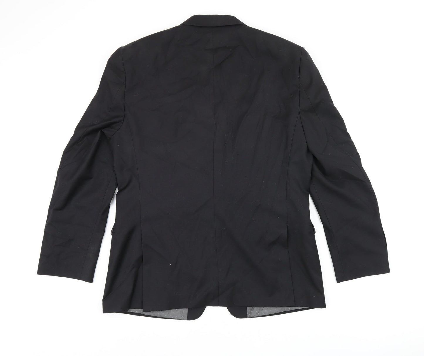 Mens UK Size 42 French Connection Regular Black Suit Jacket