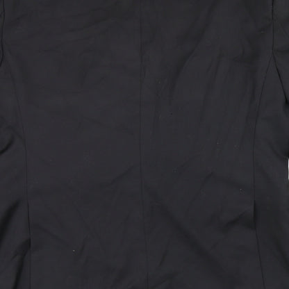 Mens UK Size 42 French Connection Regular Black Suit Jacket