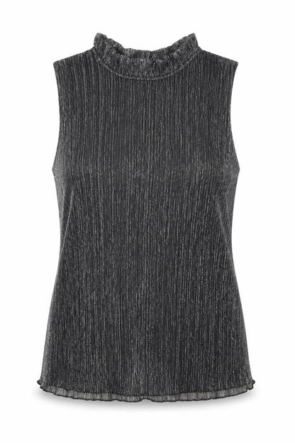 Womens UK Size L Adiva Black Basic Tank