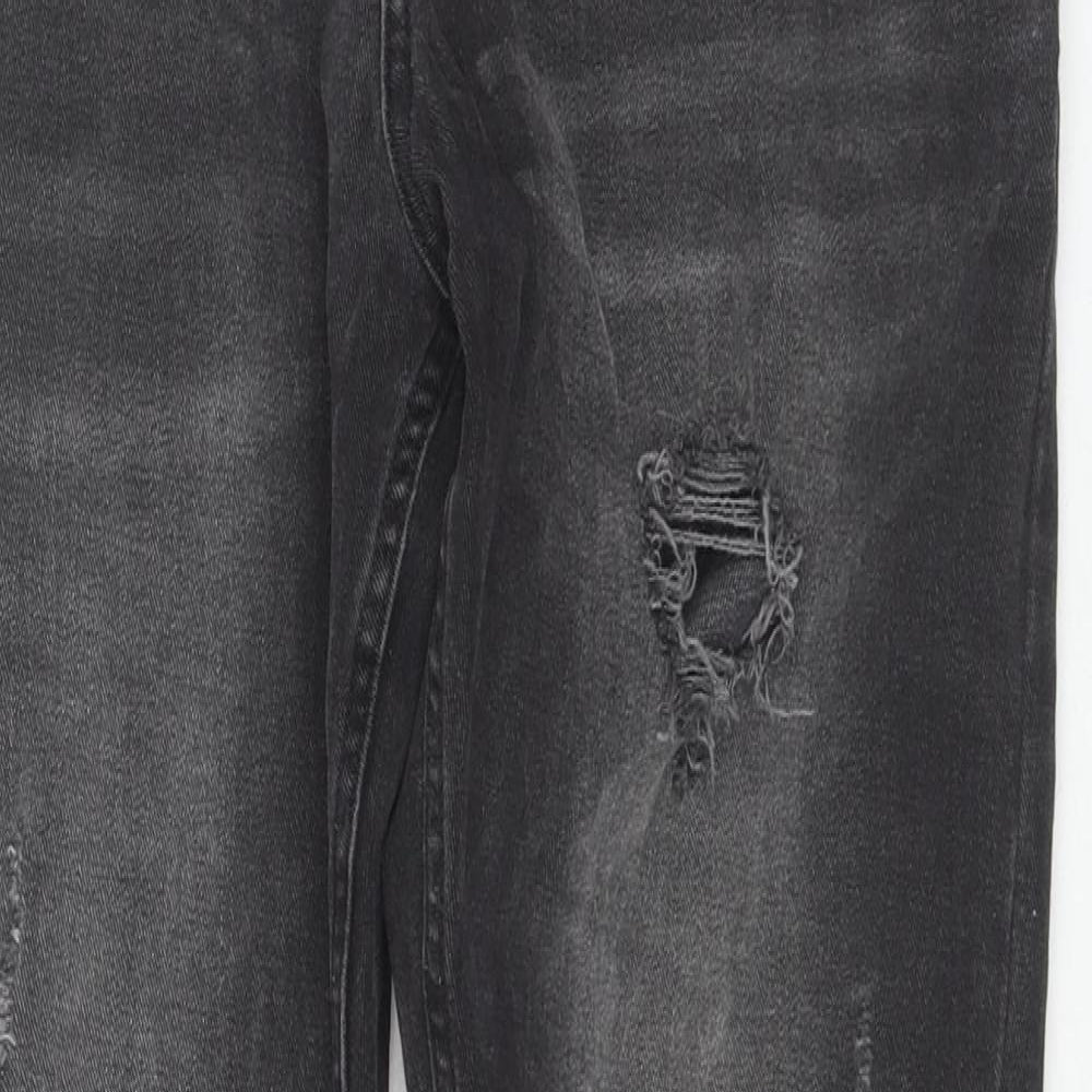 Nº91 Womens Black Cotton Skinny Jeans Size 34 in L32 in Regular Zip
