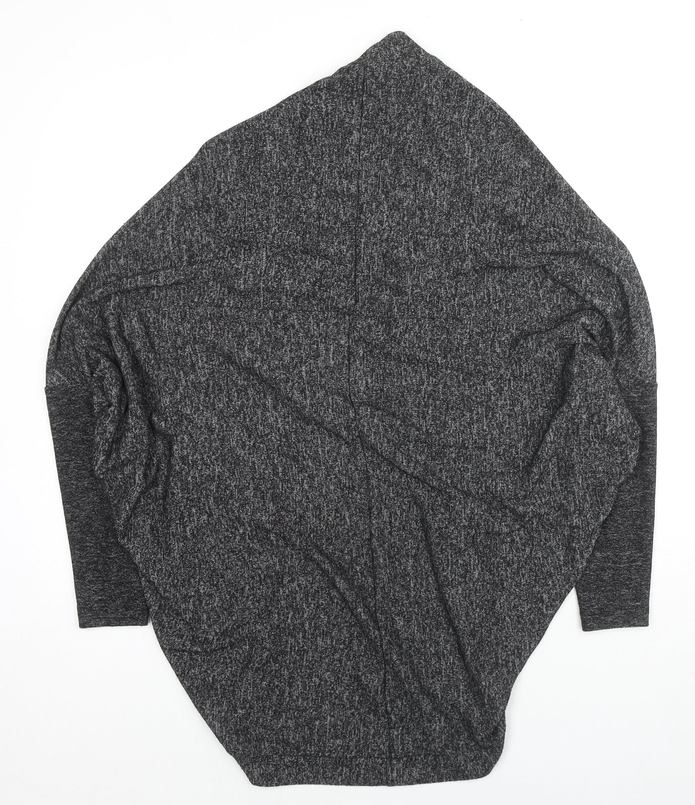 Womens UK Size S Label Lab Grey Cardigan Jumper