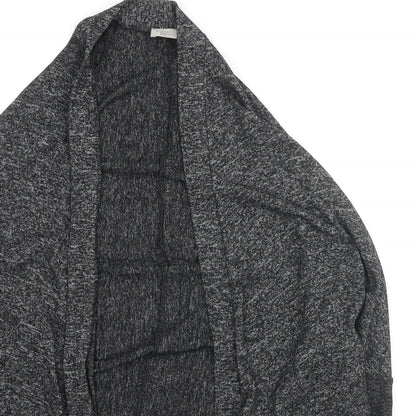 Womens UK Size S Label Lab Grey Cardigan Jumper