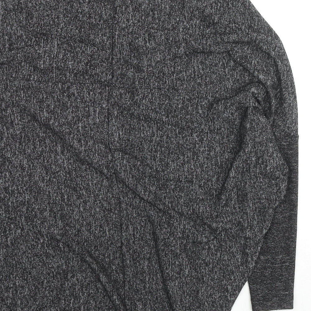 Womens UK Size S Label Lab Grey Cardigan Jumper