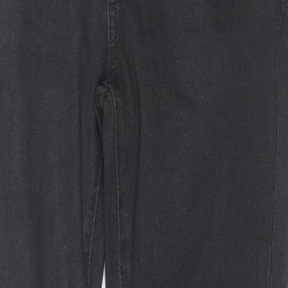 Pilcro Womens Black Cotton Skinny Jeans Size 28 in L27 in Regular Zip