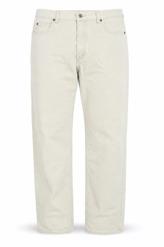 Womens UK Size 34 in Lee Regular Fit Straight Beige Jeans