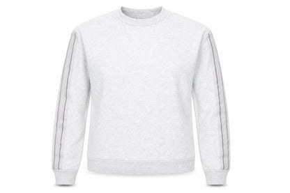 Topshop Womens Grey Cotton Pullover Sweatshirt Size 6 Pullover