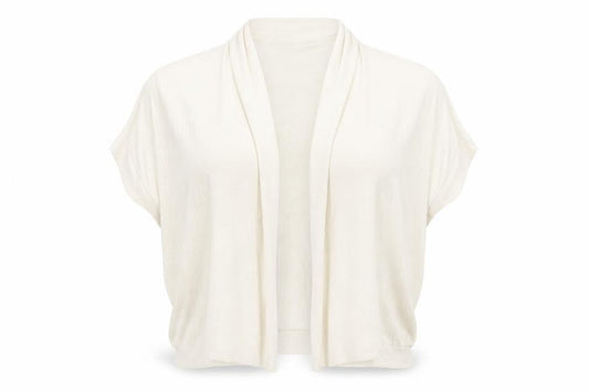 ASOS Womens Beige V-Neck Acrylic Cape Jumper Size M