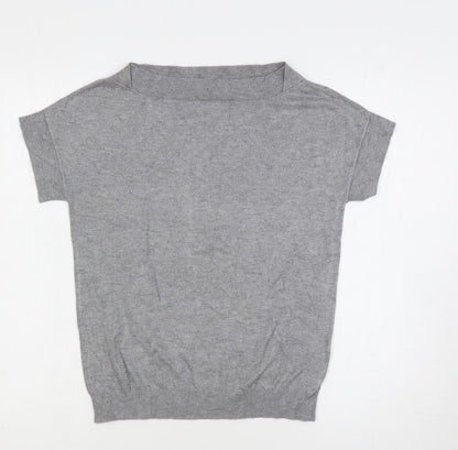 Womens UK Size 12 Marks and Spencer Grey Pullover Jumper