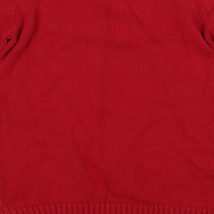 Womens UK Size S EWM Red Pullover Jumper
