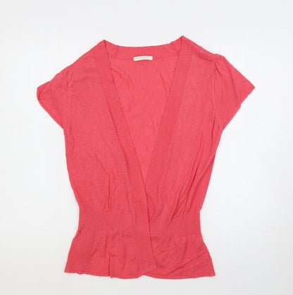 Womens UK Size 10 Marks and Spencer Pink Cardigan Jumper
