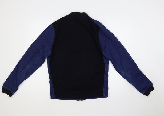 Zara Mens Blue Jacket Size L Zip