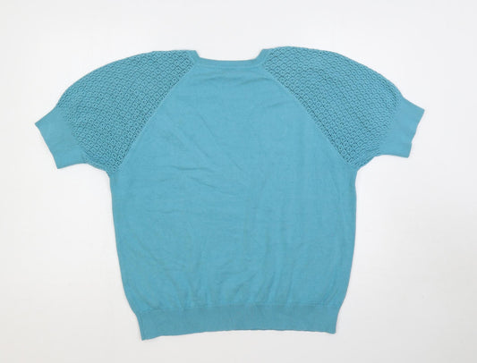 Womens UK Size XL Cotswold Blue Pullover Jumper