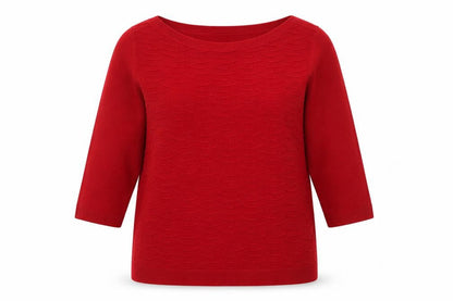 Womens UK Size 14 Love Knitwear Red Pullover Jumper