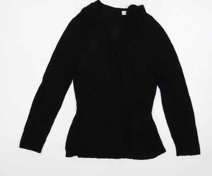 Womens UK Size L Minuet Black Cardigan Jumper