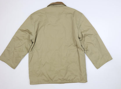 Mens UK Size XL San Rosa Beige Overcoat