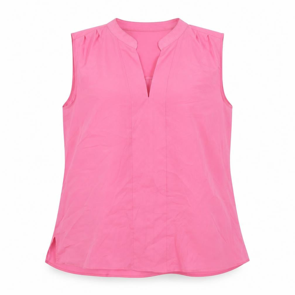 Womens UK Size 12 Marks and Spencer Pink Basic Blouse
