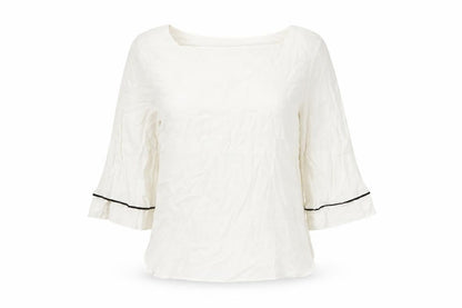 Womens UK Size 12 NEXT White Basic Blouse