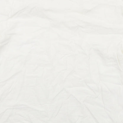 Womens UK Size 12 NEXT White Basic Blouse