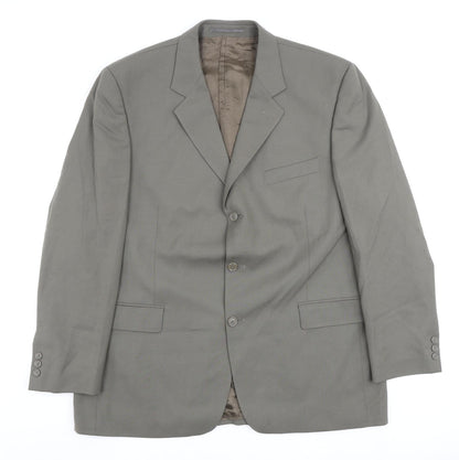 Mens UK Size 46 Burton Regular Green Suit Jacket
