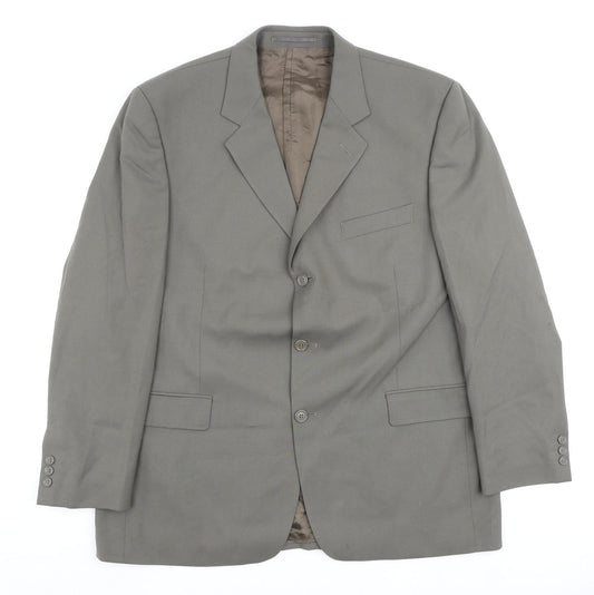 Mens UK Size 46 Burton Regular Green Suit Jacket