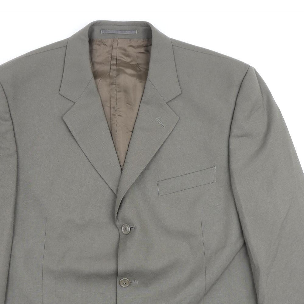 Mens UK Size 46 Burton Regular Green Suit Jacket