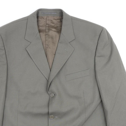 Mens UK Size 46 Burton Regular Green Suit Jacket