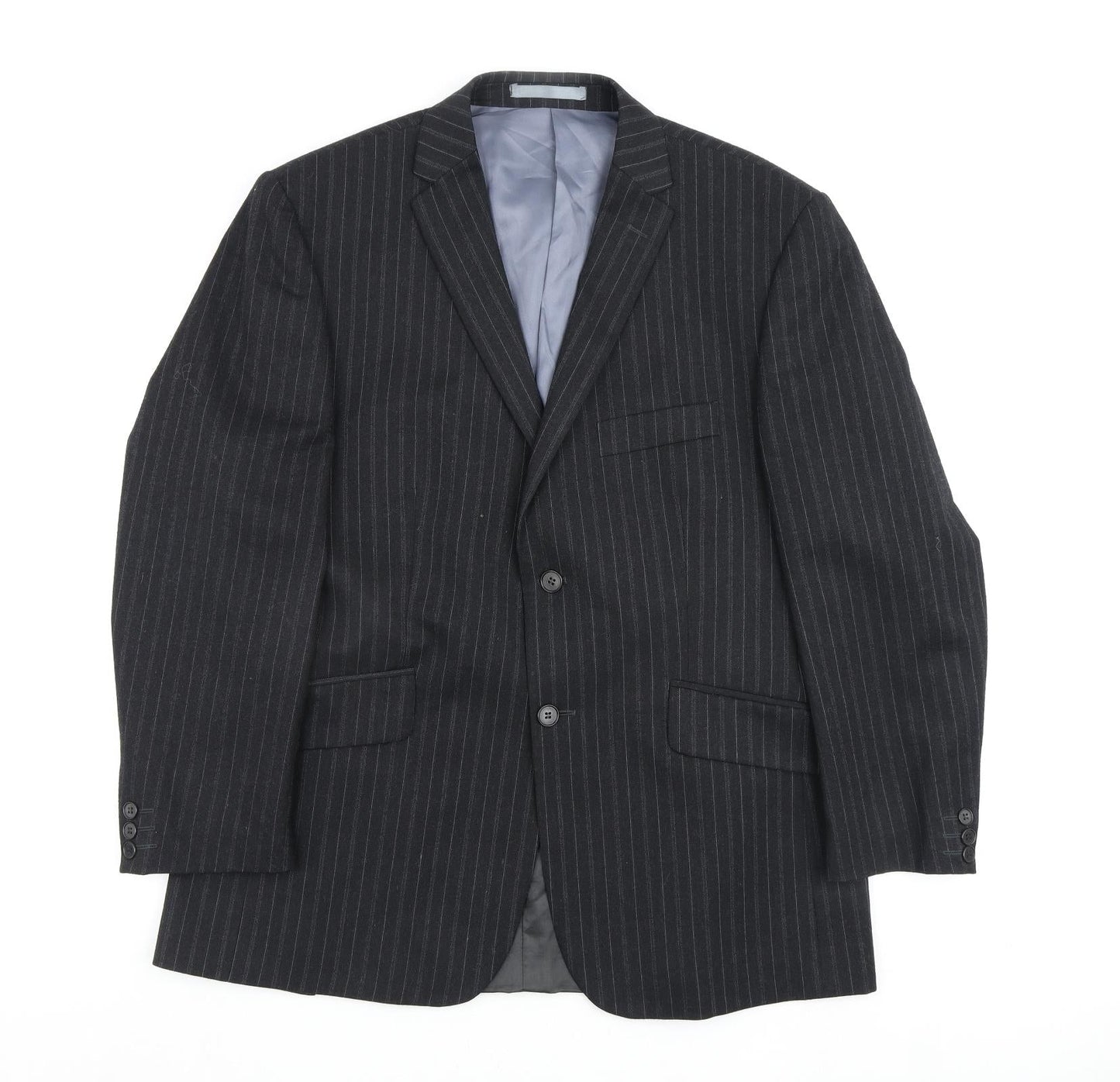 Mens UK Size 42 Karl Jackson Regular Black Suit Jacket