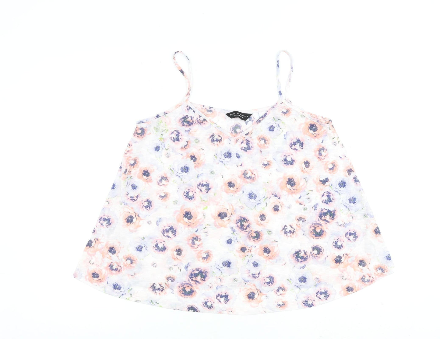 Womens UK Size 14 Dorothy Perkins Multicoloured Camisole Tank