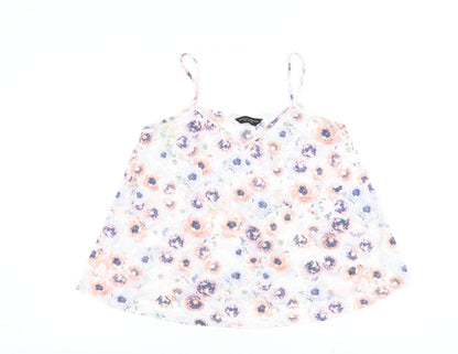 Womens UK Size 14 Dorothy Perkins Multicoloured Camisole Tank