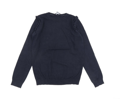 Womens UK Size 8 Dorothy Perkins Blue Pullover Jumper