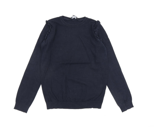 Womens UK Size 8 Dorothy Perkins Blue Pullover Jumper