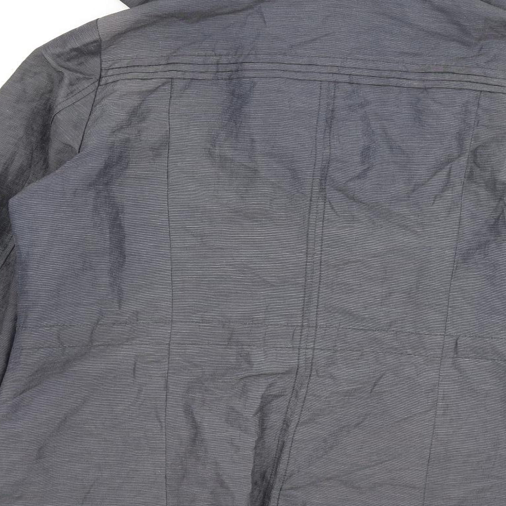 Womens UK Size 14 Per Una Grey Rain Coat