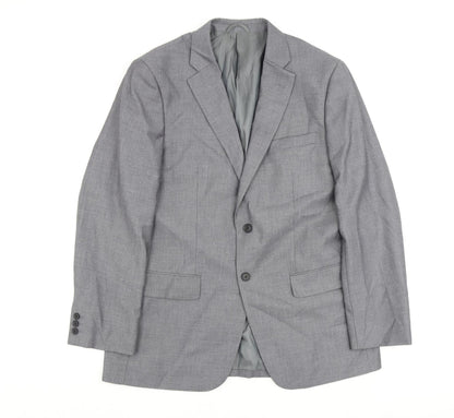 Mens UK Size 42 Jack Reid Regular Grey Suit Jacket