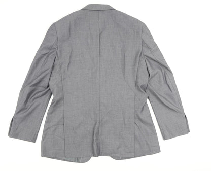 Mens UK Size 42 Jack Reid Regular Grey Suit Jacket