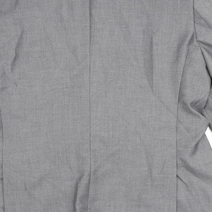 Mens UK Size 42 Jack Reid Regular Grey Suit Jacket