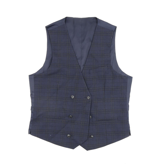 Mens UK Size M Marks and Spencer Regular Blue Suit Jacket