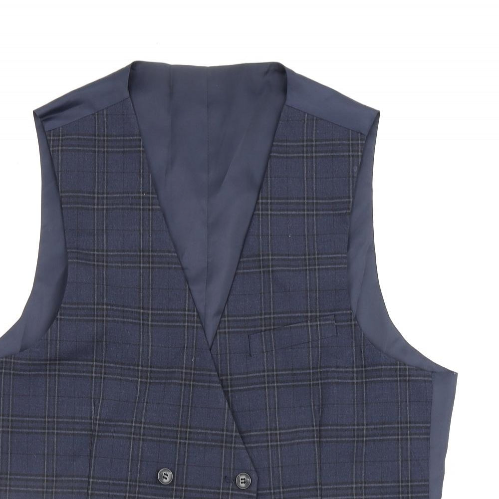 Mens UK Size M Marks and Spencer Regular Blue Suit Jacket