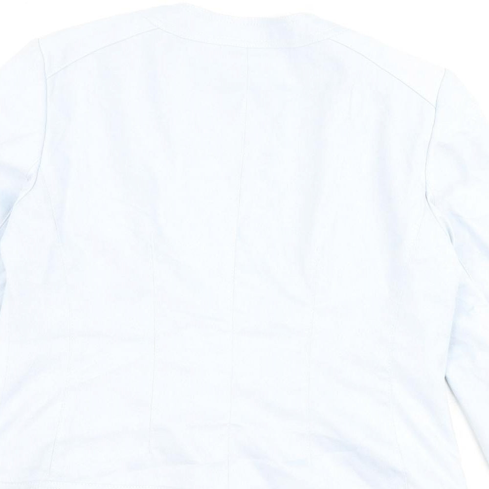 Country Casuals Womens Blue Jacket Size 12 Zip