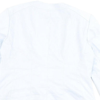 Country Casuals Womens Blue Jacket Size 12 Zip