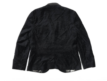 Mens UK Size 42 NEXT Regular Black Suit Jacket