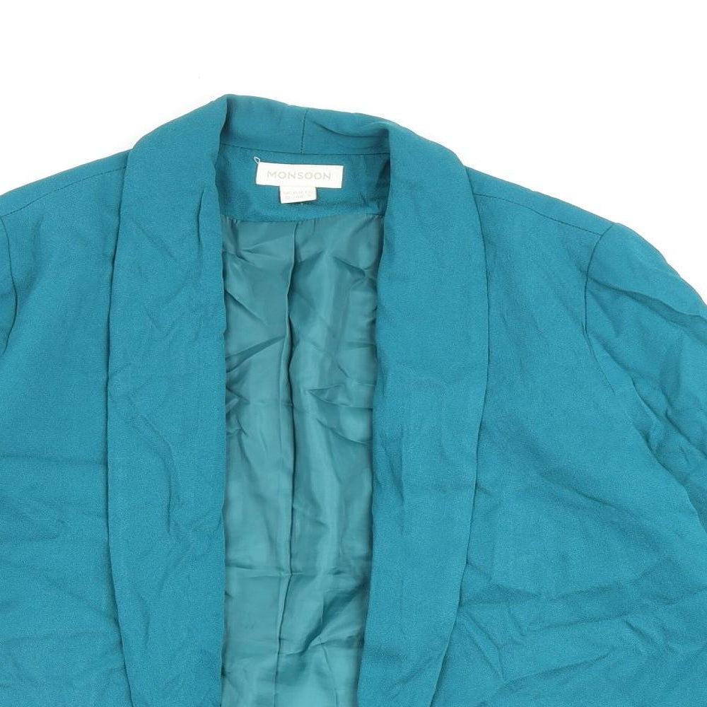 Womens UK Size 12 Monsoon Green Jacket