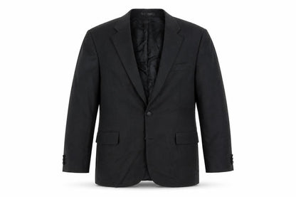Drescott Mens Black Polyester Jacket Blazer Size 42 Regular