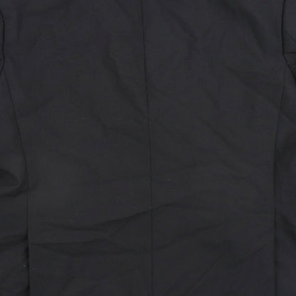 Drescott Mens Black Polyester Jacket Blazer Size 42 Regular