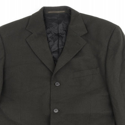 Mens UK Size 44 Hugo James Regular Green Suit Jacket