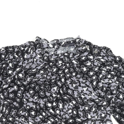 Womens UK Size 6 Marks and Spencer Black Basic Blouse