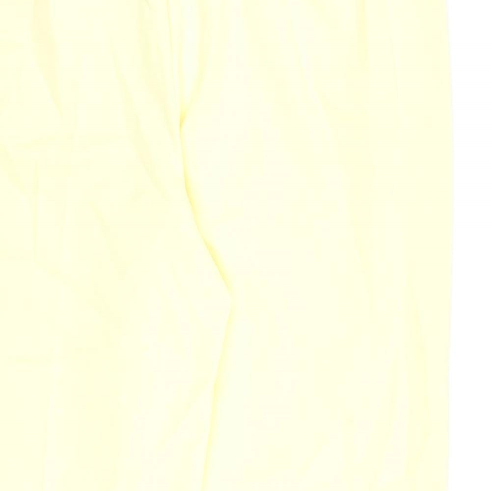 Womens UK Size 24 Marks and Spencer Regular Fit  Yellow Trousers