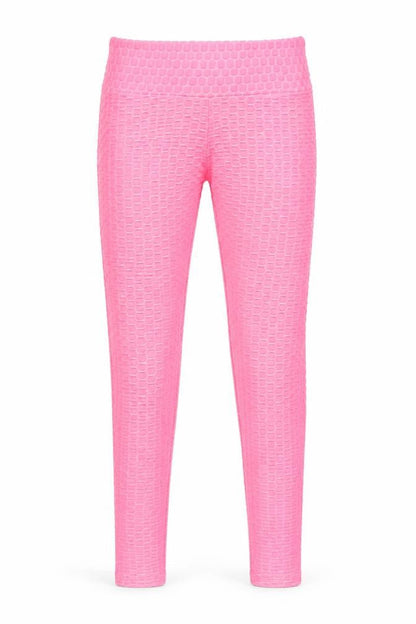Lift Activewear Womens Pink Polyester Compression Leggings Size S L25 in Regular